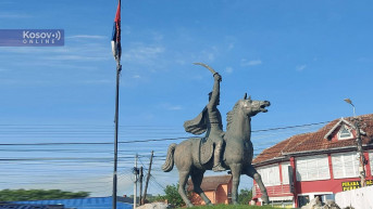 Zapaljena srpska zastava u Gračanici