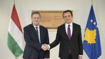 Ambasador Mađarske na Kosovu Jožef Benče i premijer Kosova Aljbin Kurti