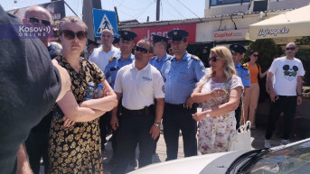 Pokušaj blokiranja saobraćaja u Gračanici
