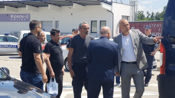 Trojica policajaca na prelazu Merdare
