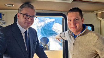 Aleksandar Vucic i Danilo Vucic