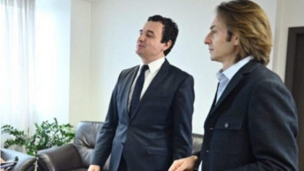 Kurti i njegov savetnik Hodža