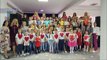 Ispraćaj predškolaca u Leposaviću