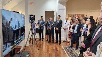 Izložba u Ambasadi Srbije u SAD povodom Misije Halijard