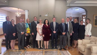 Osmani sa delegacijom Finske