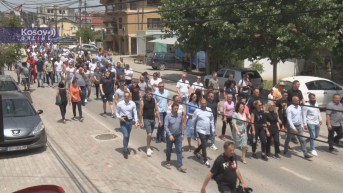 Protestna šetnja u Gračanici Protestna šetnja u Gračanici