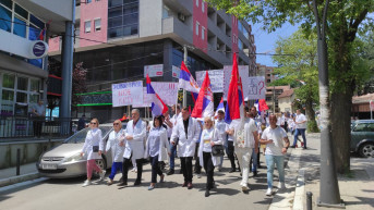 Protest Severna Mitrovica