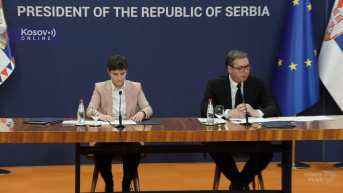 Obraćanje premijerke Ane Brnabić i predsednika Srbije Aleksandra Vučića