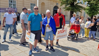 Protest kosovske dijaspore u Beču