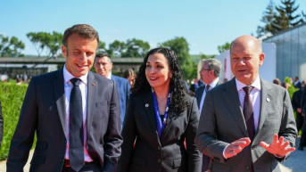 Vjosa Osmani sa Makronom i Šolcom