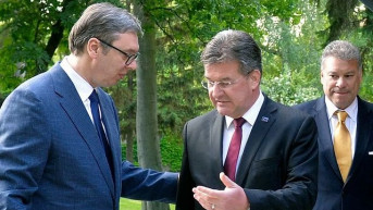 Vučić, Lajčak i Eskobar