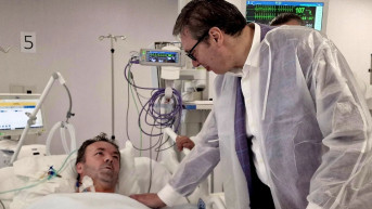 Vuçiq e vizitoi Galjakun në spital