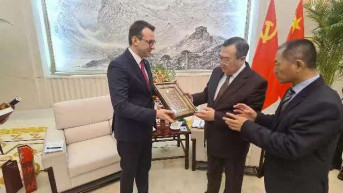 Petar Petković i Liu Điančao