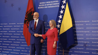 Edi Rama i Borjana Krišto u Sarajevu 