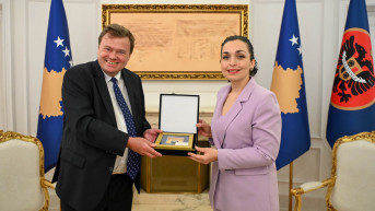 Kristof Vajdinger i Vjosa Osmani