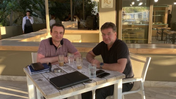 Kurti i Lajčak na Kritu