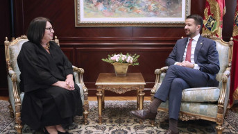 Milatovic sa_ambasadorkom Kosova Aarianom Zarko Hodža