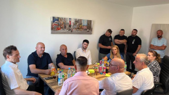 Ramuš Haradinaj sa saradnicima
