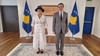 Slađana Pantović i Aljbin Kurti