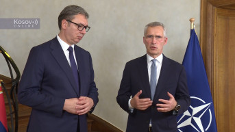 Predsednik Srbije Aleksandar Vučić i generalni sekretar NATO Jens Stoltenberg