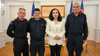 Vjosa Osmani kosovski policajci