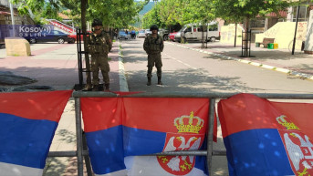 Zvečan protest