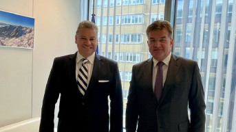 Miroslav Lajčak i Gabrijel Eskobar