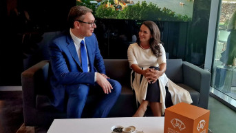 Aleksandar Vucic i Katalin Novak