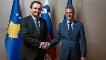 Aljbin Kurti i Robert Golob