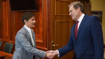 Ana Brnabić i Majkl Tarner