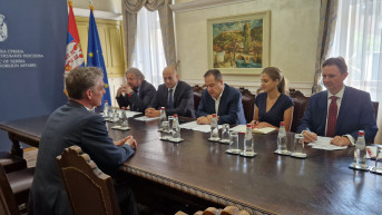 Ivica Dačić i  Tobijas Flesenkemper