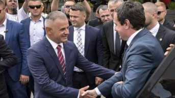Visar Ganiu i Aljbin Kurti Visar Ganiu i Aljbin Kurti