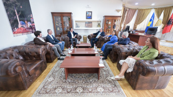 Aljbin Kurti u poseti Prizrenu