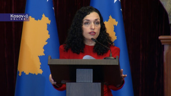 Vjosa Osmani u Tirani Vjosa Osmani u Tirani