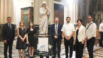 Izlaganje statue Majke Tereze u Briselu