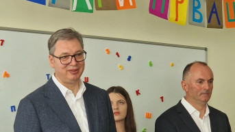 Vučić u obilasku škole