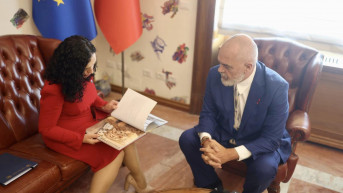 Edi Rama i Vjosa Osmani u Tirani