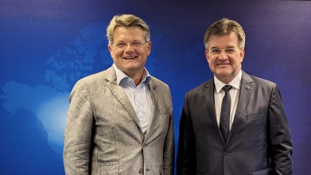 Miroslav Lajčak i direktor Energetske zajednice Artur Lorkovski