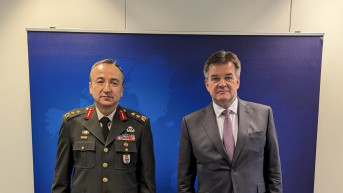 Turski general Ozkan Ulutus i izaslanik EU Miroslav Lajčak
