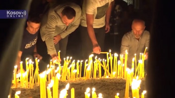 Kraljevo paljenje sveća za poginule u Banjskoj