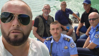 Savez ribolovaca Kosova i policija na jezeru Gazivode