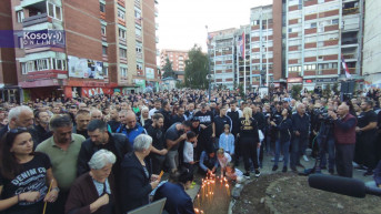 Građani u Severnoj Mitrovici pale sveće za nastradale u Banjskoj