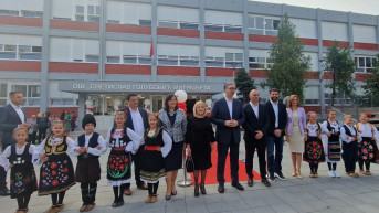 Vučić u obilasku škole
