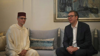 Vučić sa ambasadorom Maroka Vučić sa ambasadorom Maroka