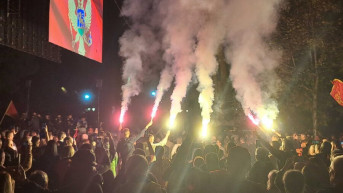 Protest ispred Skupštine Crne Gore