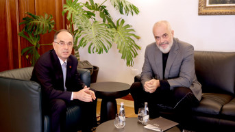 Bajram Begaj i Edi Rama