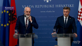 Edi Rama i Andrej Plenković