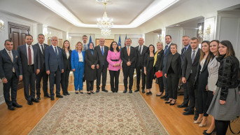 Osmani sa delegacijom Privredne komore Ankare i Kosovskog komiteta Balkanske fondacije
