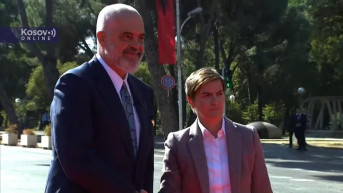 Rama i Brnabić u Tirani