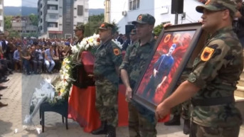 Sahrana albanskih terorista iz Kumanova